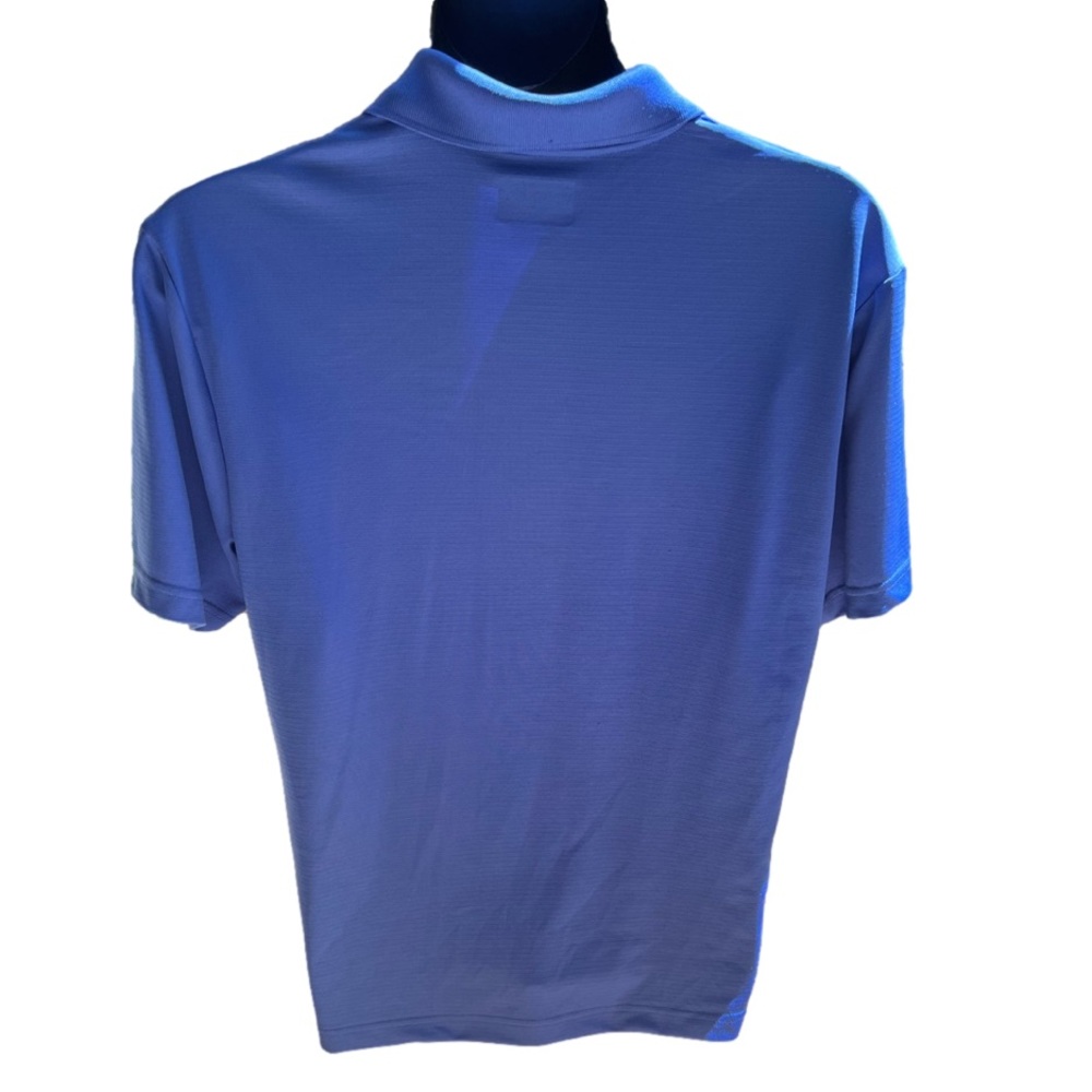 PGA TOUR Men's Solid Short Sleeve Golf Polo Blue Size L - Picture 2 of 8